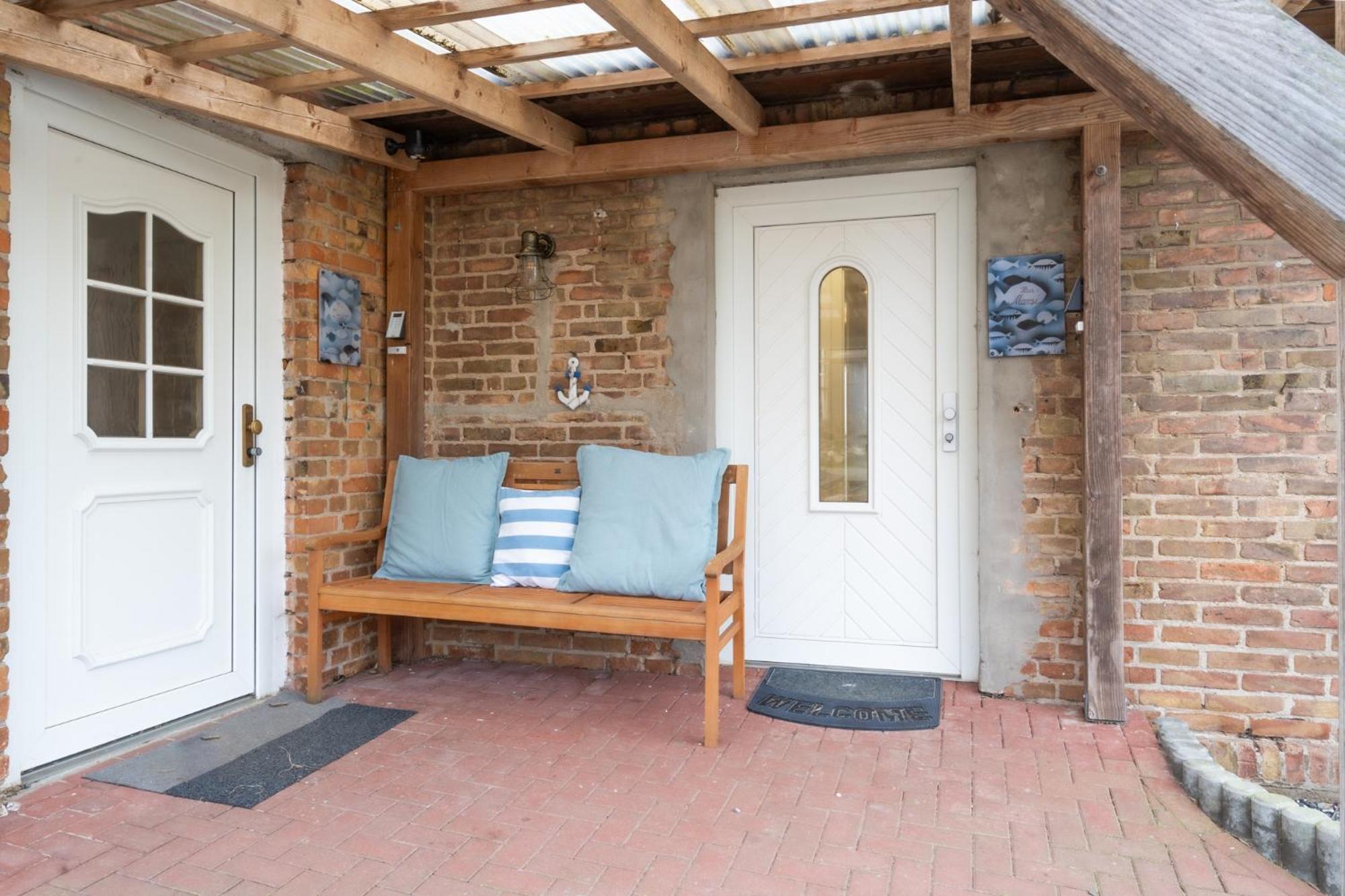 Strand Familien Doppelhaushaelfte ,,Marsi" #Familien-Urlaub Rappin Exterior foto